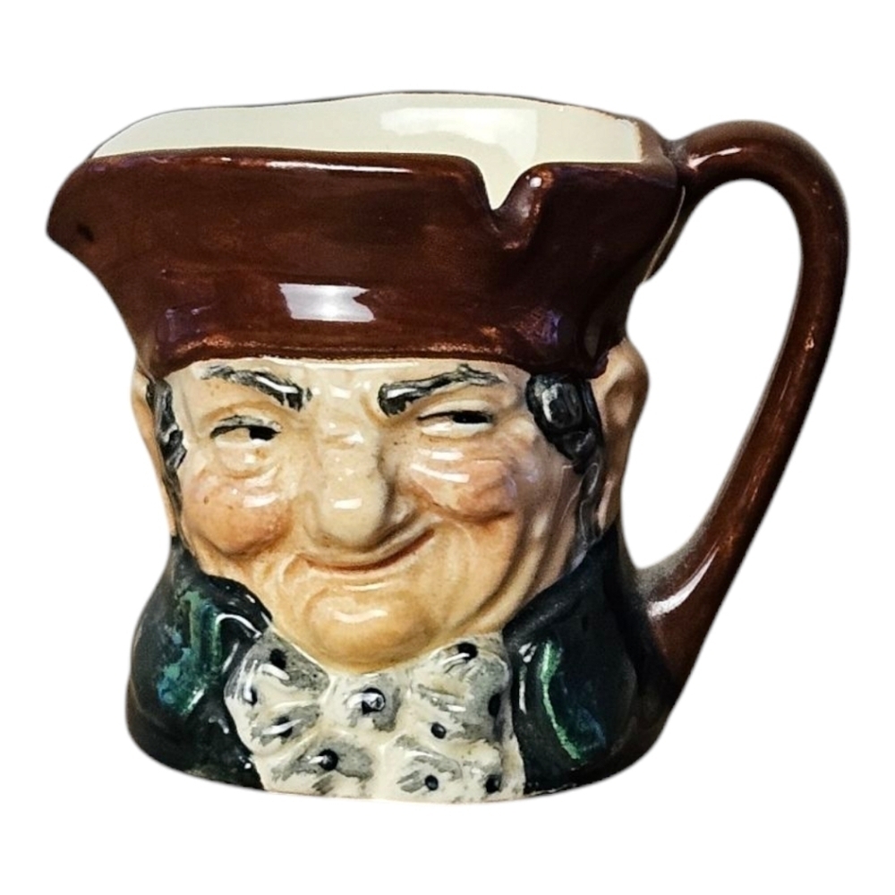 Royal Doulton Accents Miniature Old Charlie, Royal Doulton Toby Mug​​​​​​